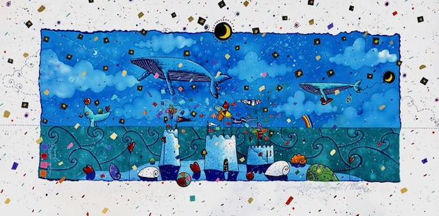 ECCO L'ATTIMO PERFETTO...LA GIOIA DANZA NEL TUO CUORE COME ONDE DEL MARE