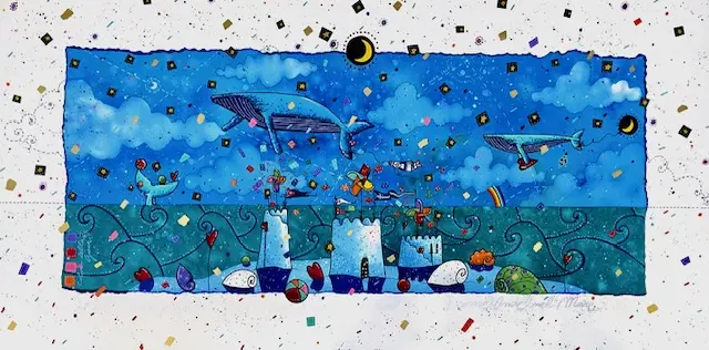 ECCO L'ATTIMO PERFETTO...LA GIOIA DANZA NEL TUO CUORE COME ONDE DEL MARE